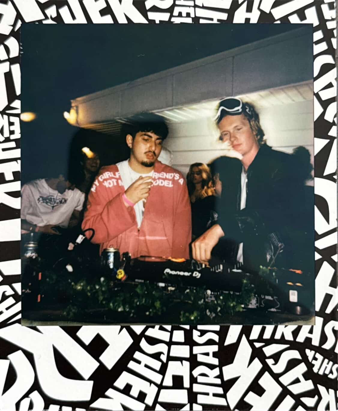 Dover Contreras DJing at a live event